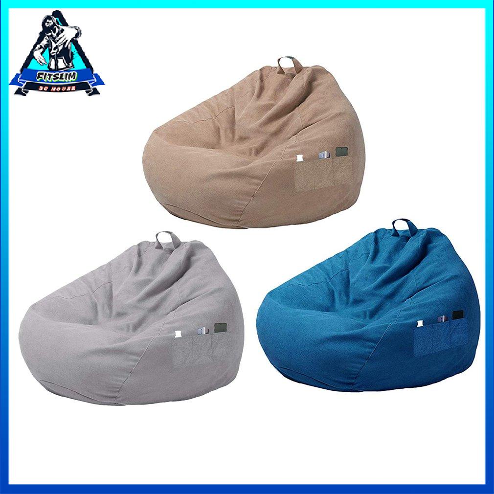 Simple Style Ordinary Bean Bag Sofa Cover Chair Couch