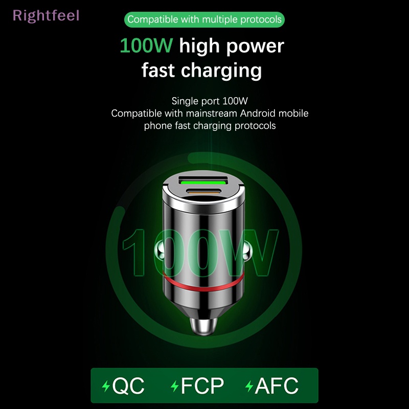 Tẩu Sạc Điện Thoại mini Hai Cổng usb 200w Cho Xe Hơi iphone 13 12 xiaomi huawei samsung Mới