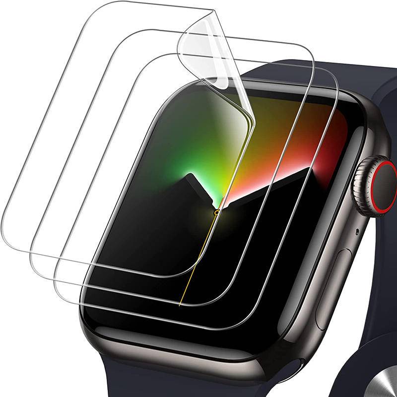 Bảo vệ màn hình Phim bảo vệ toàn diện trong suốt cho Apple Watch Series 9 8 7 41mm 45mm Ultra 2