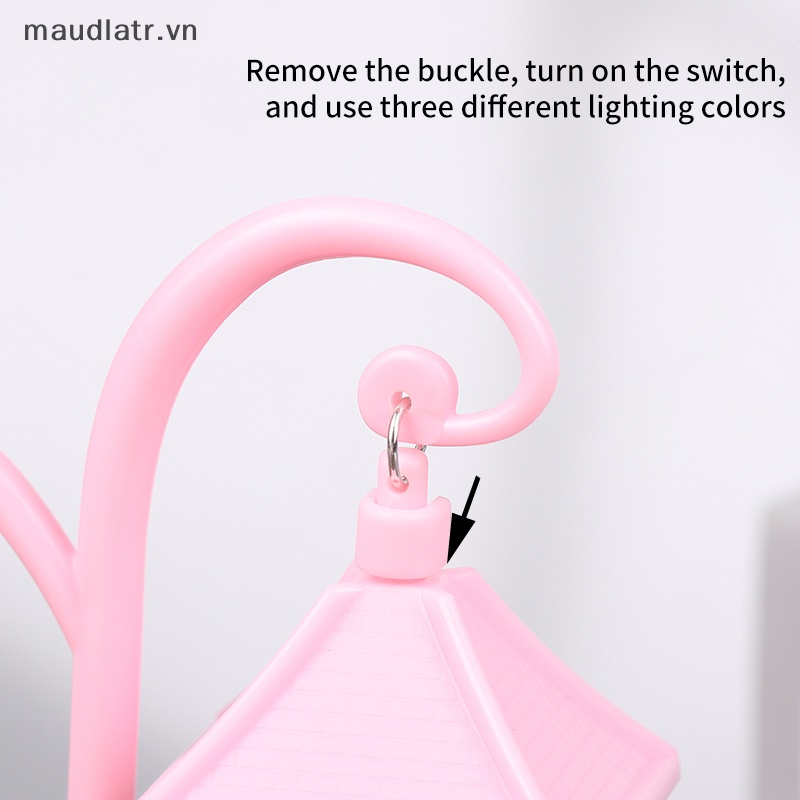 Mm Phụ Kiện Nhà Búp Bê Mô Hình Đèn Đường Mini Đế Nhỏ Trang Trí Tiểu Cảnh Sân Vườn Thần Tiên vn