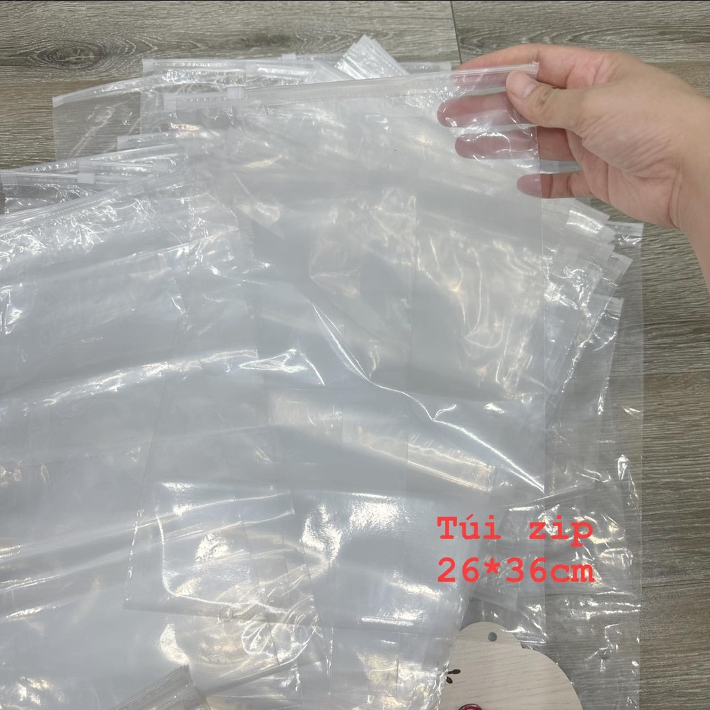 Túi zip đựng đồ đi sinh cho mẹ và bé kích thước 26*36cm