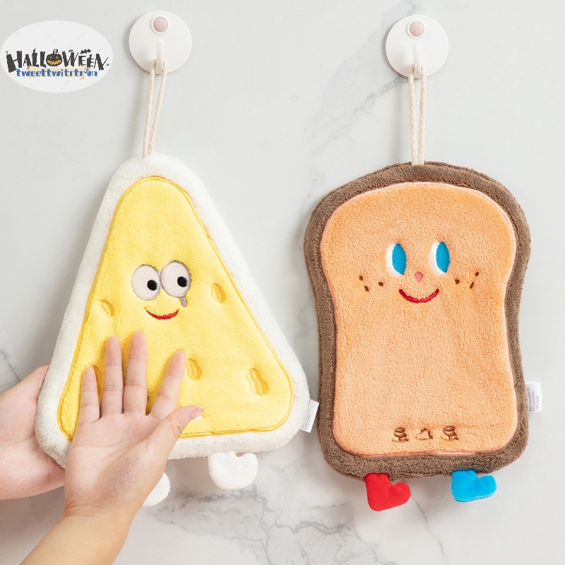 Trtr Khăn Lau Bếp Vải Nhung San Hô Nhanh Khô Thấm Hút Tốt Tiện Dụng