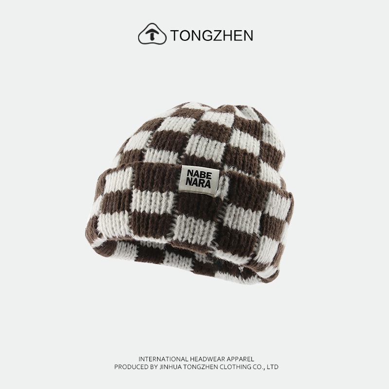 Mũ Len Dệt Kim Phong Cách Thời Trang Thu Đông Hàn Quốc Dành Cho Nữ