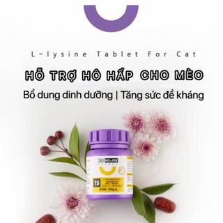 Nourse 15 - Viên nhai vitamin hỗ trợ hô hấp cho mèo khó thở, viêm hô hấp, tăng đề kháng