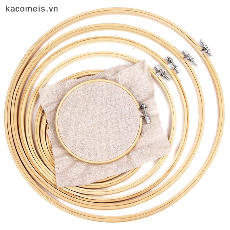 Khung Tre Tròn Dùng Thêu Tranh Chữ Thập diy