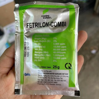 Phân bón vi lượng fetrilon combi gói 25g/ 200l nước - chlb đức