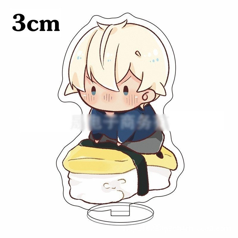 Standee THÁM TỬ LỪNG DANH CONAN ver SUSHI Detective Conan mô hình chibi acrylic anime mica trang trí