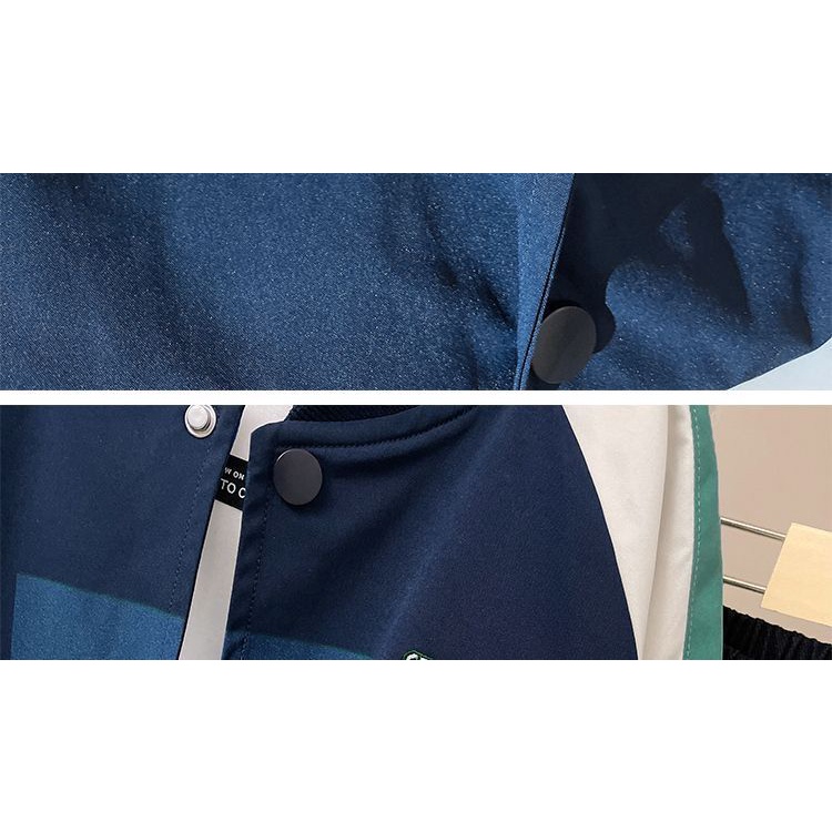 Áo Khoác Bóng Chày Phong Cách Hàn Nhật Mới 2023 Cho Bé Trai