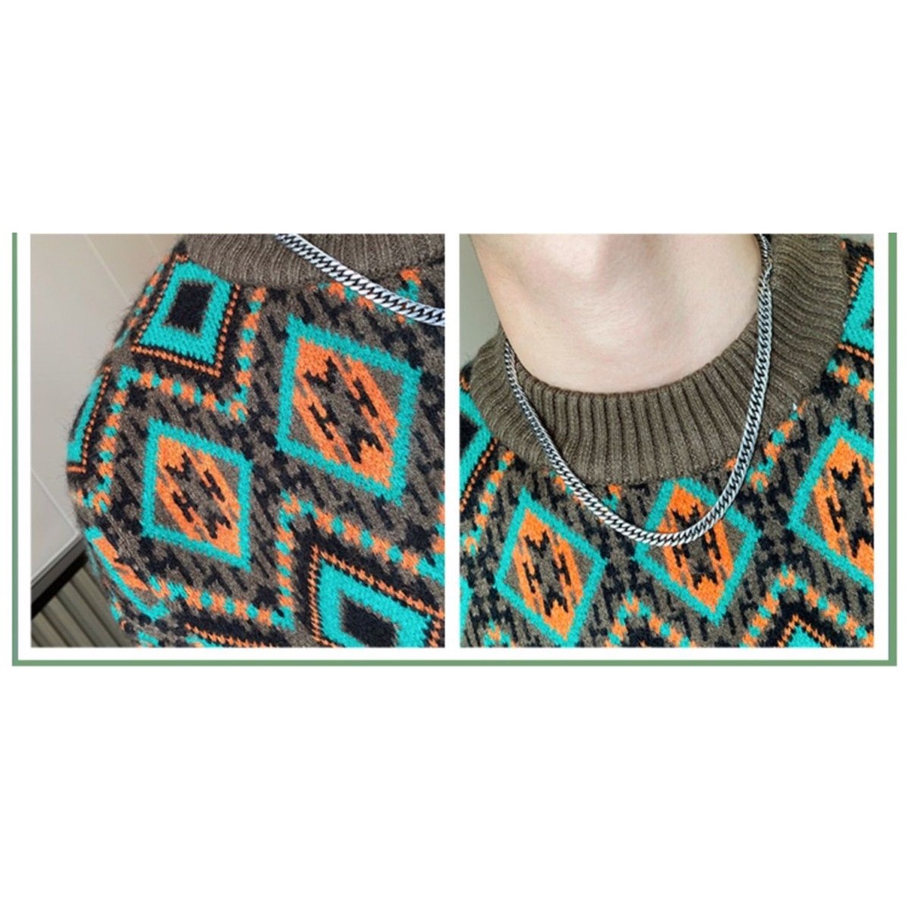 Áo sweater Dệt Kim Tay Dài Cổ Lọ Thời Trang Thu Đông 2022 Cho Nam