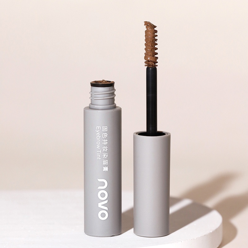 Kem Nhuộm Lông Mày Dạng Lỏng NOVO Chống Thấm Nước Không Phai Màu Trang Điểm Tự Nhiên Lâu Trôi  HB