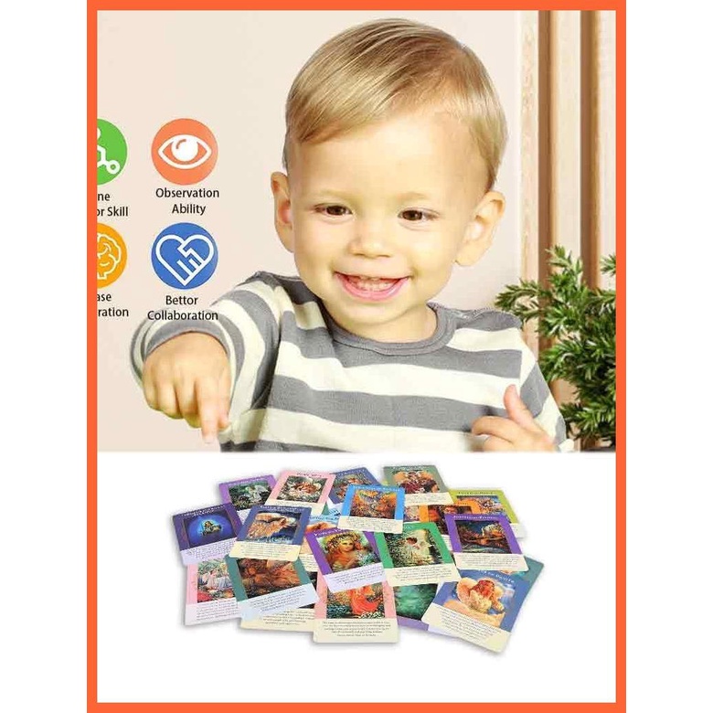 Bộ Thẻ Bài tarot angels of Abcundance oracle Vui Nhộn