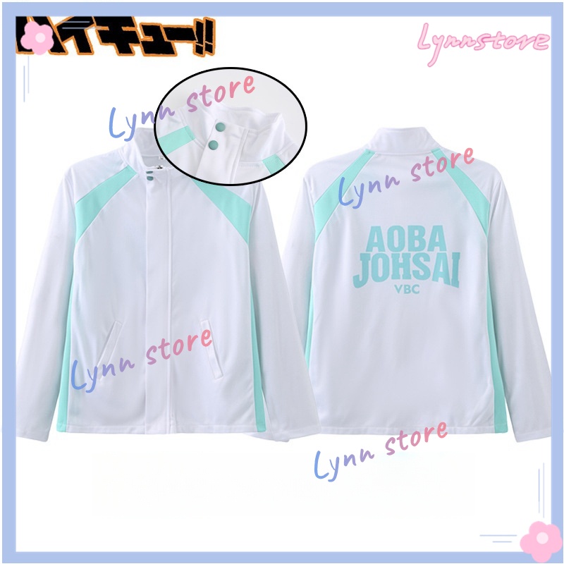 Haikyu haikyuu!! Bộ Đồng Phục Áo Khoác Hóa Trang Đội Bóng Chuyền oikawa tooru