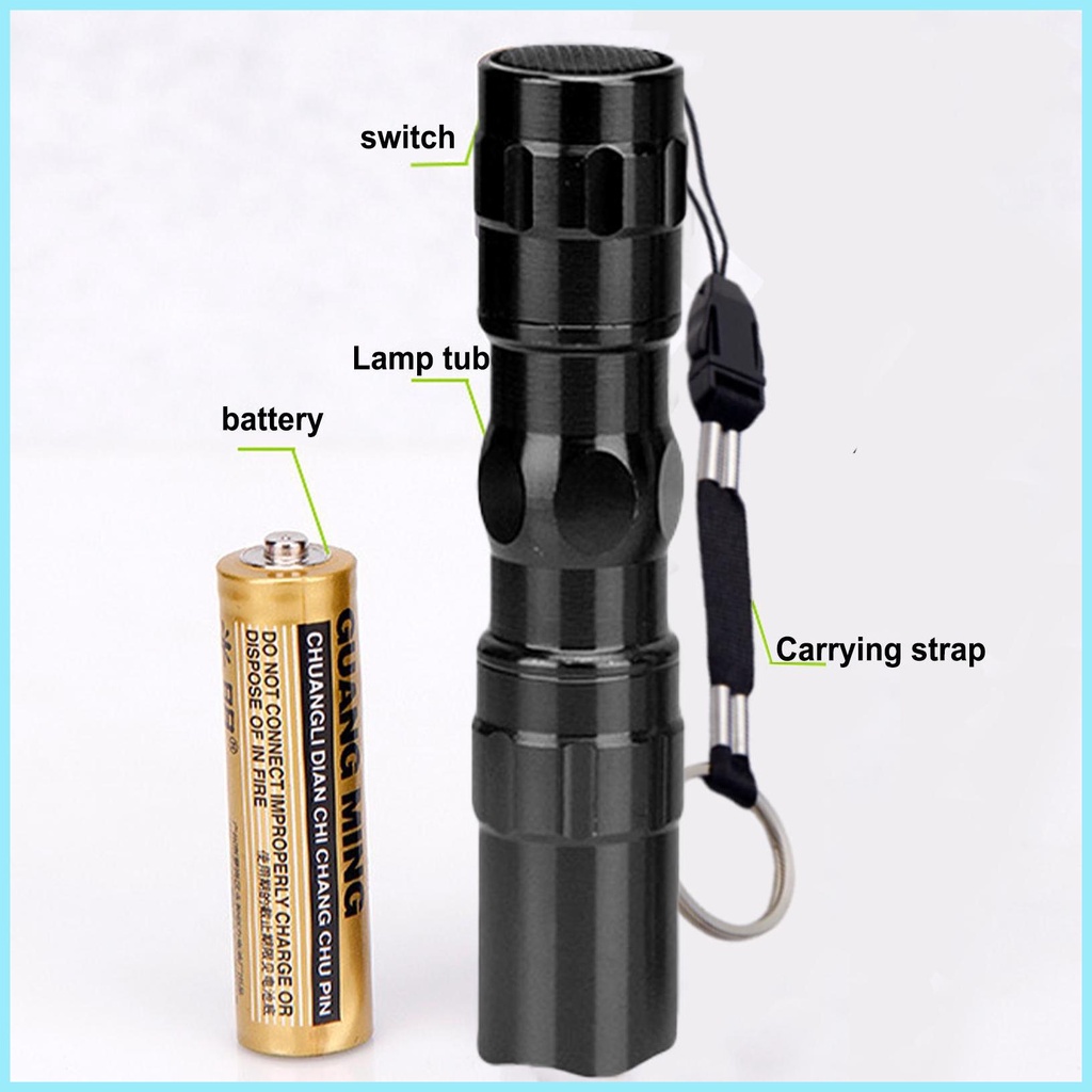 Đèn Pin mini Cầm Tay Siêu Sáng Chống Thấm Nước tdevn