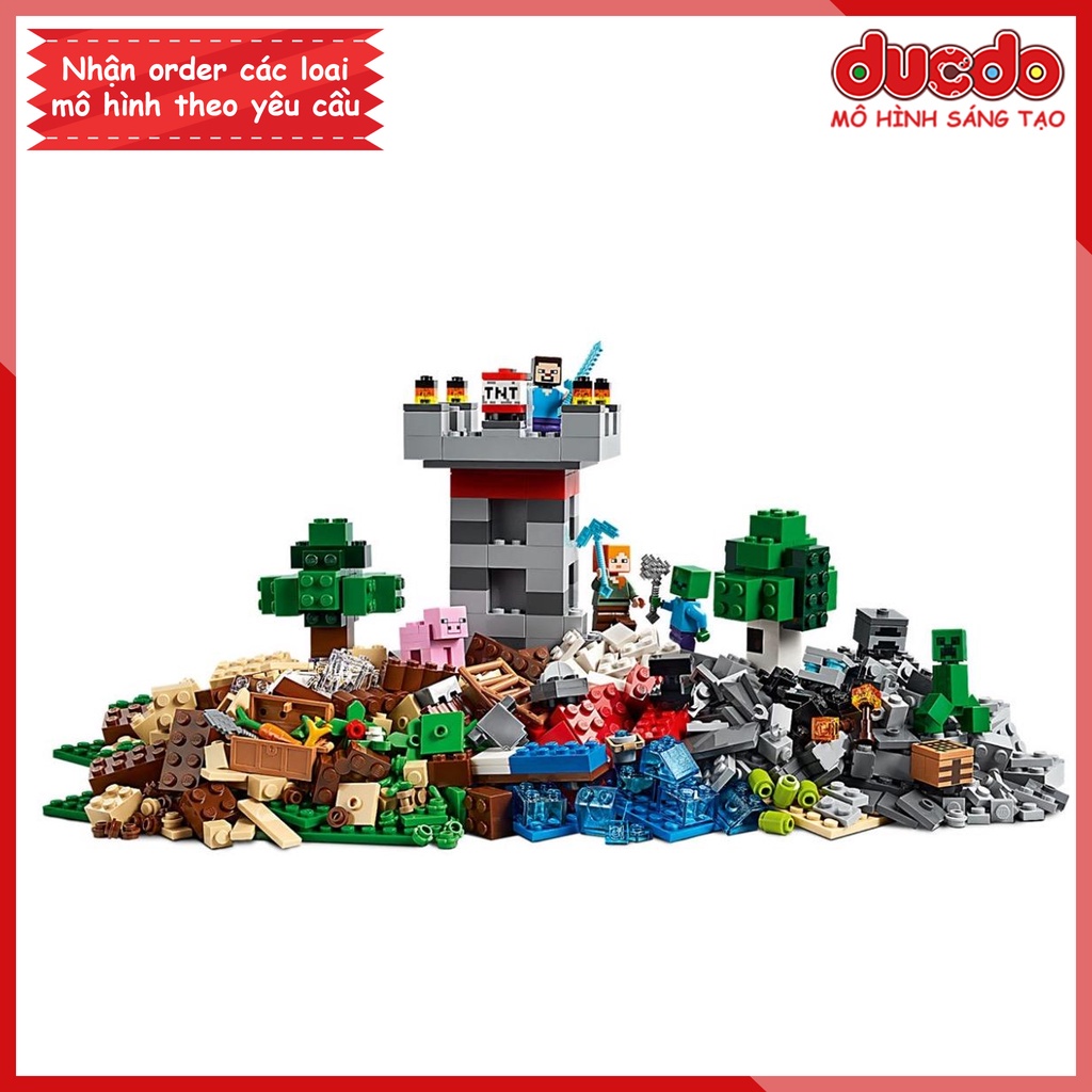 No 1043 Lắp ghép Minecraft The Crafting Box 3.0 - Đồ chơi Xếp hình Mô hình 21161