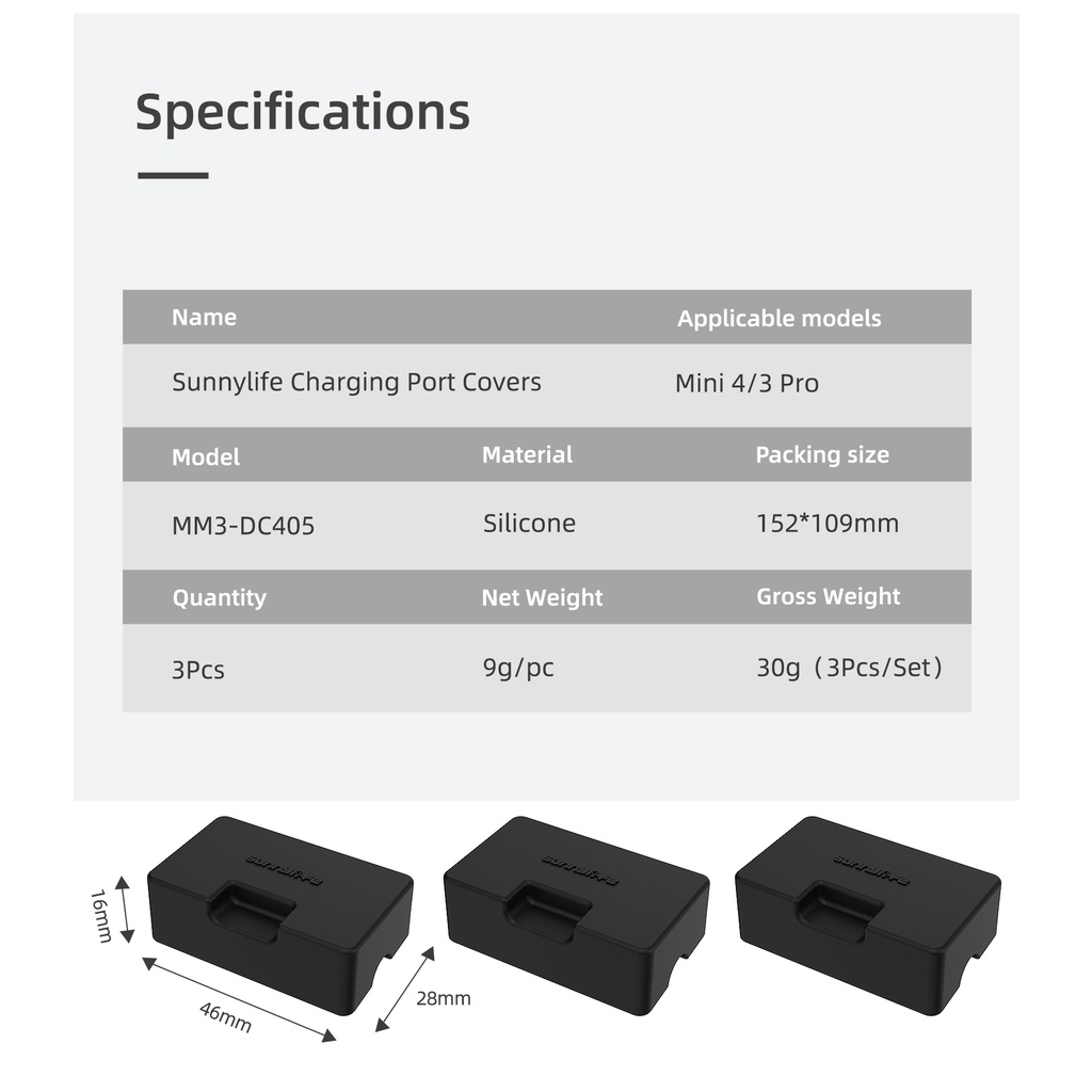 Nắp Đậy Pin Chống Bụi Bằng Silicon Cho dji mini 3 pro / mini 4 pro / dji mini 3