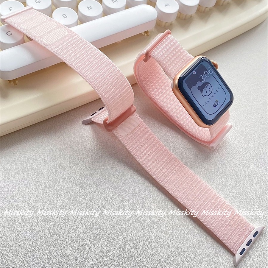 Dây Đeo nylon Cho Đồng Hồ Thông Minh iwatch ultra 2 s9 s8 45mm 44mm 41mm 44mm 40mm 42mm 38mm