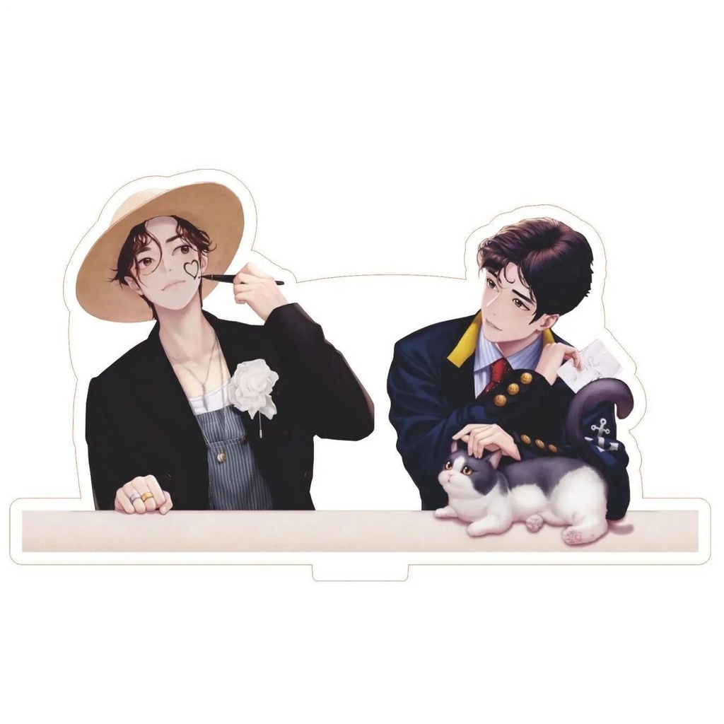 Mô hình Standee Trần Tình Lệnh Vương Nhất Bác Tiêu Chiến Ngụy Anh Lam Trạm Phụ kiện trang trí để bàn góc học tập