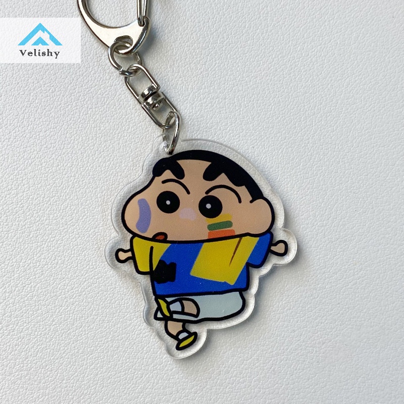 Velishy Mô Hình Búp Bê shin-chan Hoạt Hình Bằng acrylic