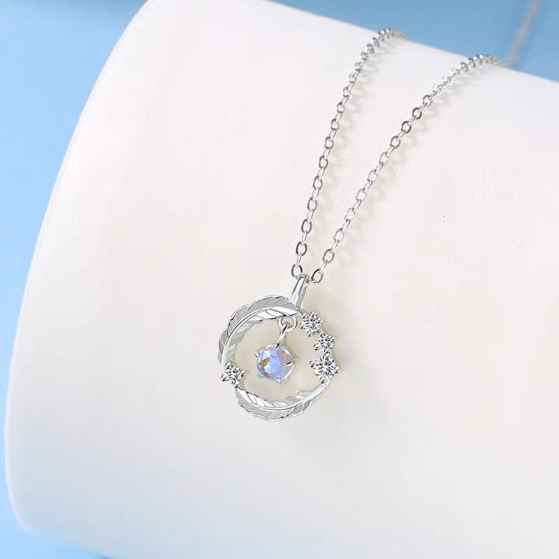 Asaha Dây Chuyền Mặt Trăng Và Ngôi Sao Đơn Giản Làm Quà Tặng Cho Bạn Gái