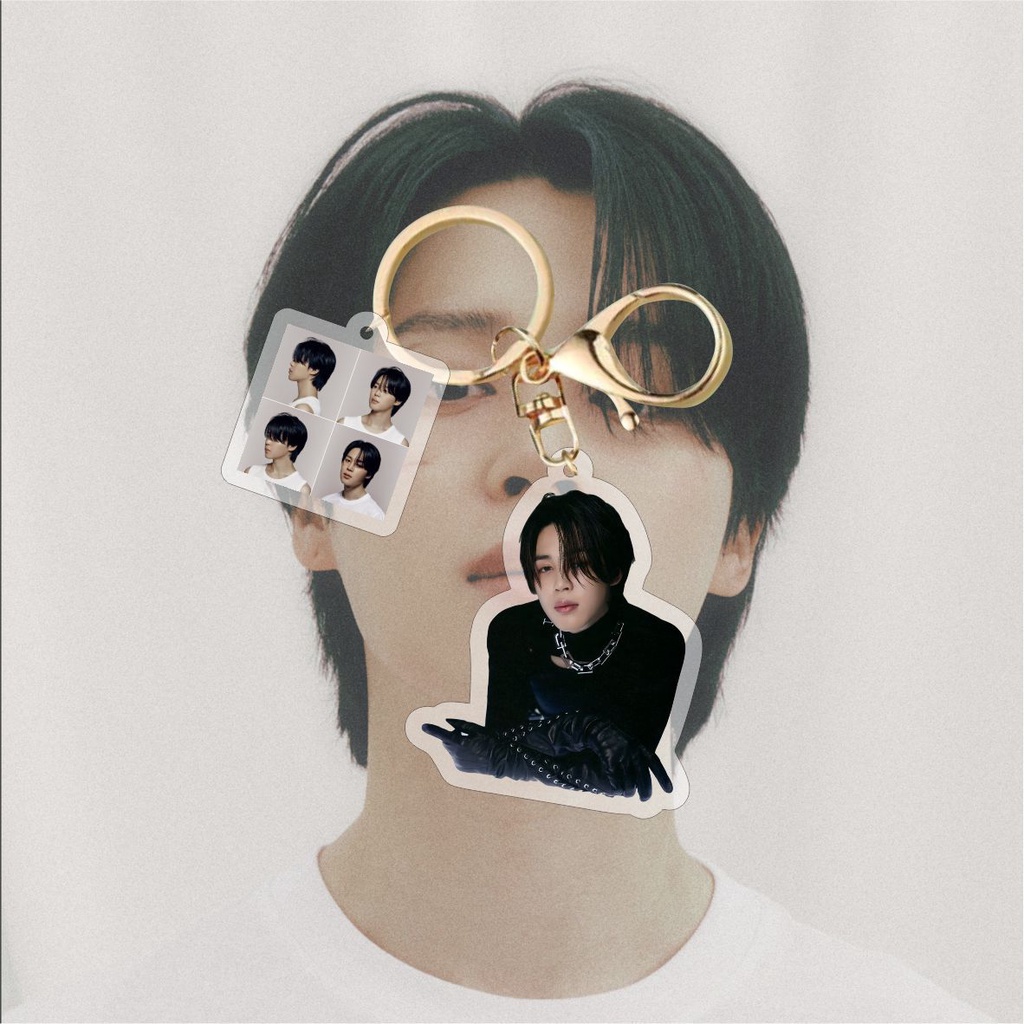 Móc Khóa acrylic Hình bts jimin