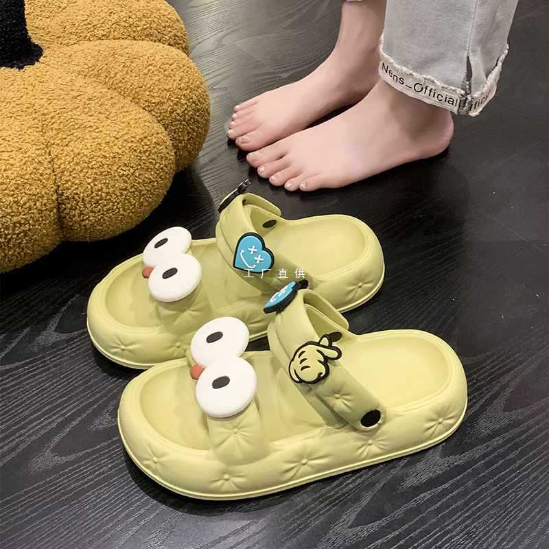 Dép Nữ Cute Dép Sandal Đế Dày Chống Trượt Thời Trang Mùa Hè