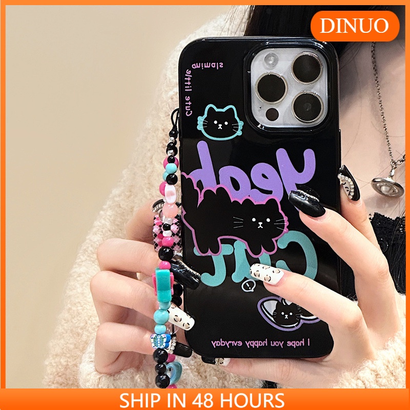 ỐP LƯNG IPHONE Ốp Điện Thoại Dẻo Họa Tiết Chú Mèo & Chữ Tiếng Anh Độc Đáo Cho iphone15 / 14promax / 13 / 12 / 11 / xr / xs / x / xsmax / 7 / 8plus