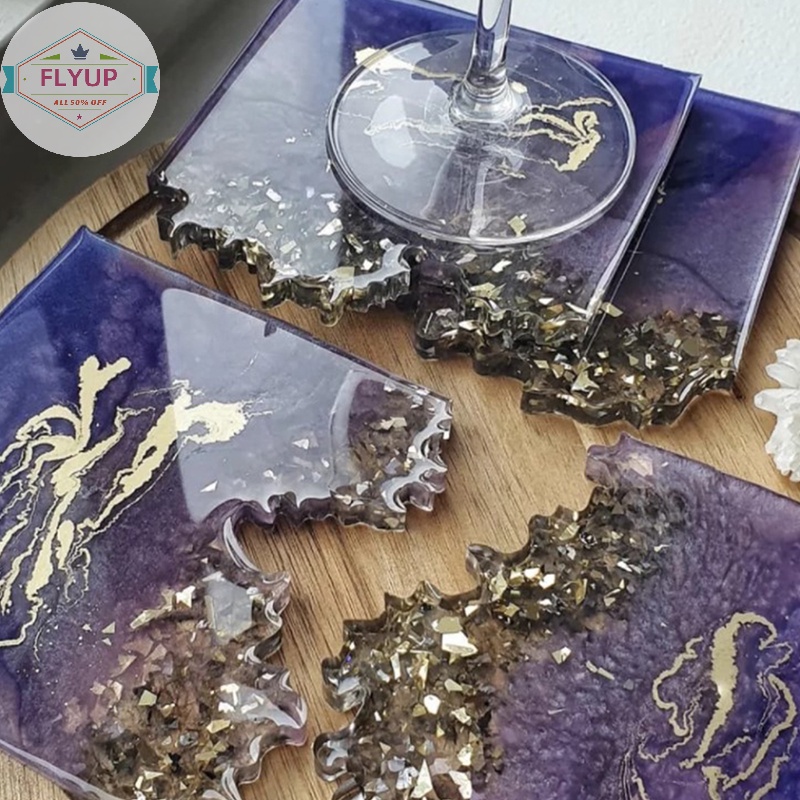 Flyup Viên Đá Thủy Tinh epoxy Pha Lê Lấp Lánh Dùng Làm Đồ Thủ Công diy vn