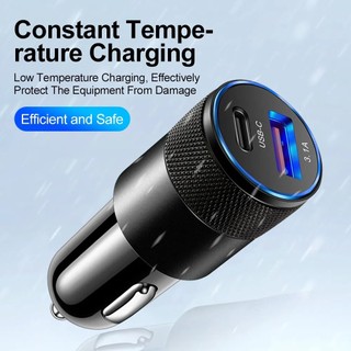 Tẩu Sạc Nhanh 18w usb type c Cho android iphone pd