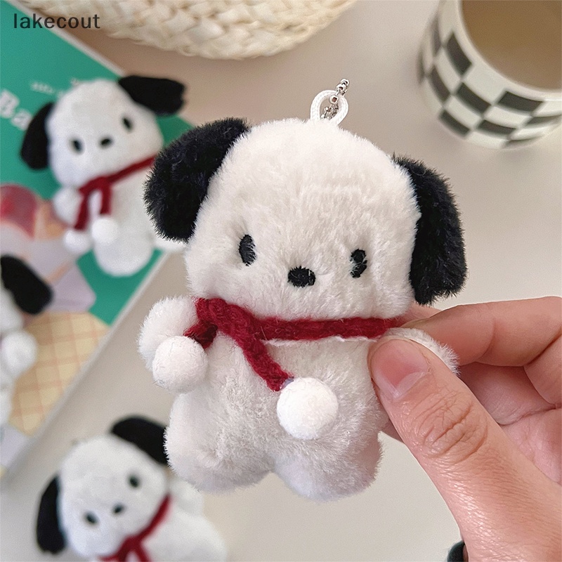 Móc Khóa Hình Chú Chó Nhồi Bông Dễ Thương