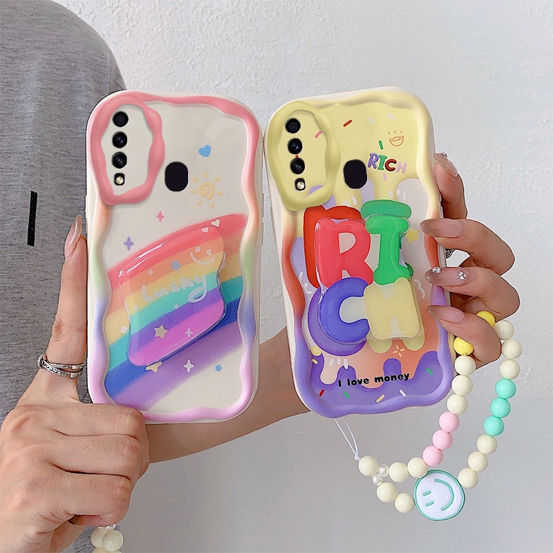 Ốp lưng samsung a20s Dễ Thương Ốp Điện Thoại Chống Sốc Hình Búp Bê Hoạt Hình 3d Thời Trang Cho samsung a20s