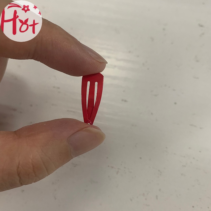 Jr Set 5 Kẹp Tóc Giả mini 2cm Cho Búp Bê bjd 1 / 6 1 / 12 ob11 vn