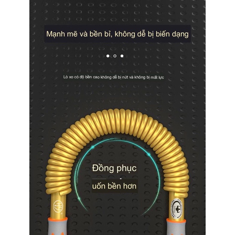 Đồ long đao 100kg màu vàng dụng cụ tập cơ tay