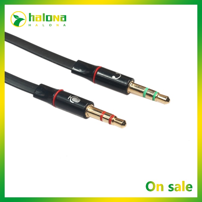 Halo Dây Cáp Âm Thanh Chia 2 Cổng 3.5mm