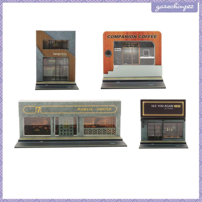 Diorama Mô Hình Phong Cảnh Đường Phố Tỉ Lệ 1 / 64