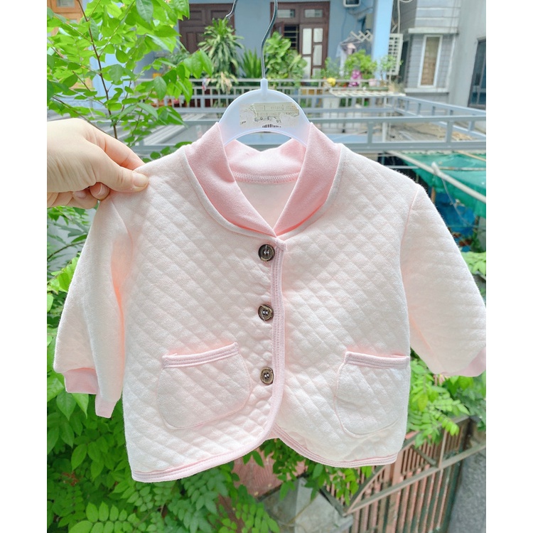 Minuby- Áo khoác trần bông kiểu dáng Bomber cho bé