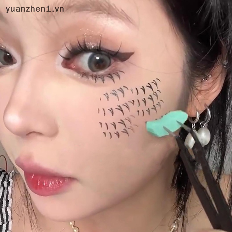 Cặp Con Dấu Silicon In Hình Lông Mi Giả Trái Và Phải Thương Hiệu Zheng vn