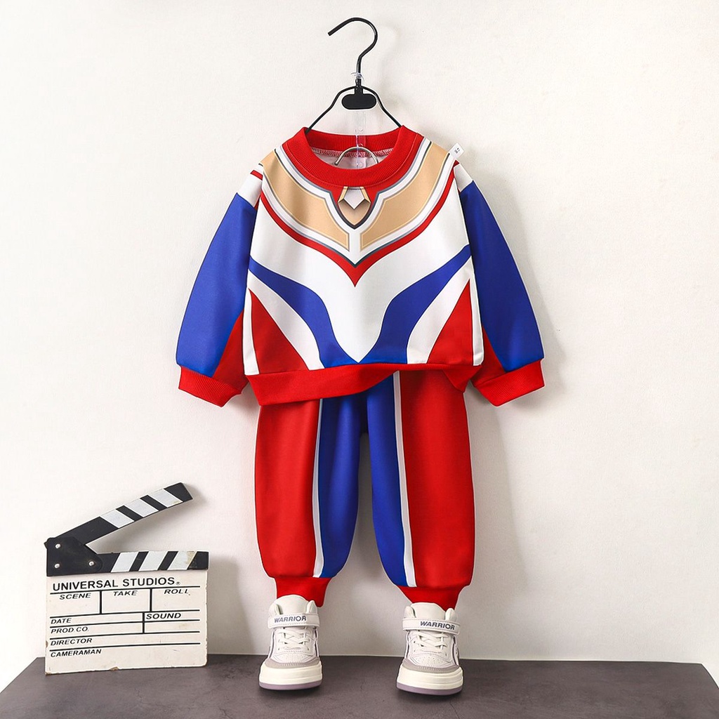 Set Đồ Thể Thao Dài Tay Thời Trang Xuân Thu Cho Bé