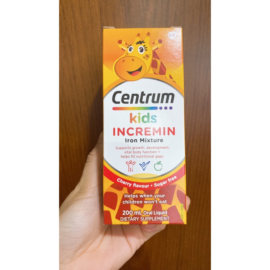 Centrum Kids cho trẻ biếng ăn, lọ 200ml, hàng Úc