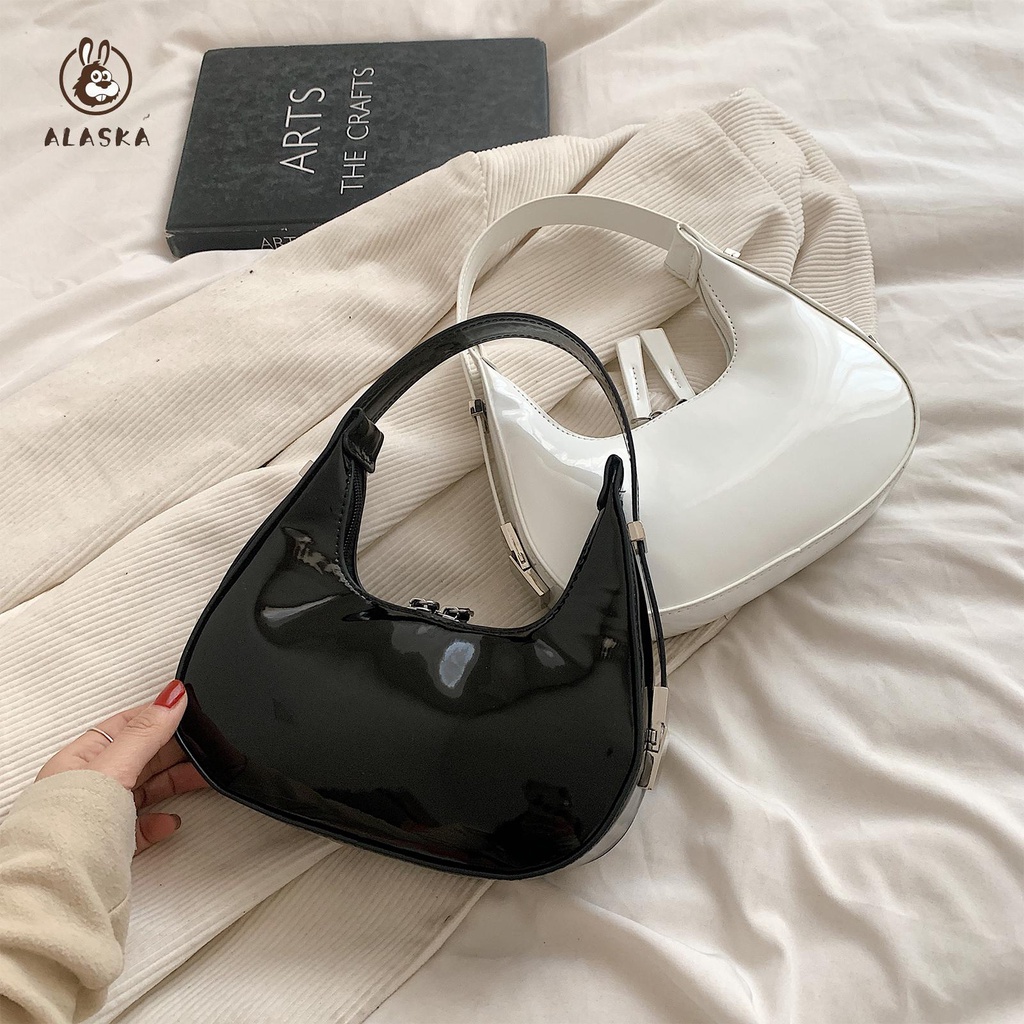 Túi tote Da pu Đeo Vai Có Khóa Kéo Phong Cách Cổ Điển Thời Trang Đi Du Lịch Cho Nữ