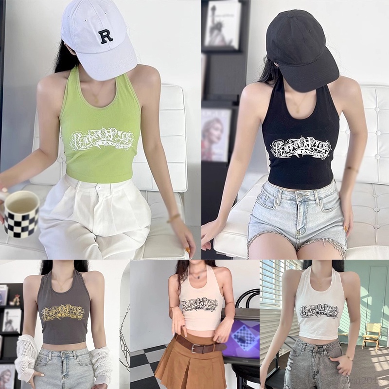 Áo Croptop Sát Nách Thời Trang Mùa Hè Cho Nữ
