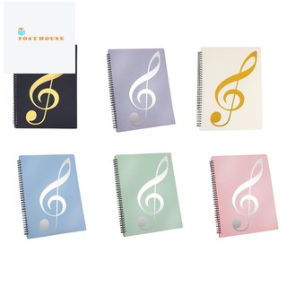 Bìa đựng bản nhạc khổ a4 / 60 trang có thể tháo rời và tháo rời