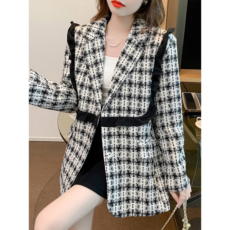 Áo Khoác Len Dáng Dài Thời Trang Thu Đông 2023 Phong Cách Mới Cho Nữ