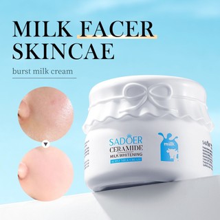 Sadoer Kem Sữa Dưỡng Ẩm Làm Trắng Da Mặt 120g