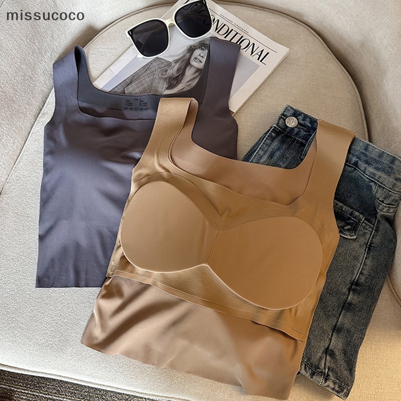 Áo Bra lỗ Nữ Su Tăm 2 Dây Dáng Dài Có Mút Nâng Ngực Màu Pastel Quyến Rũ