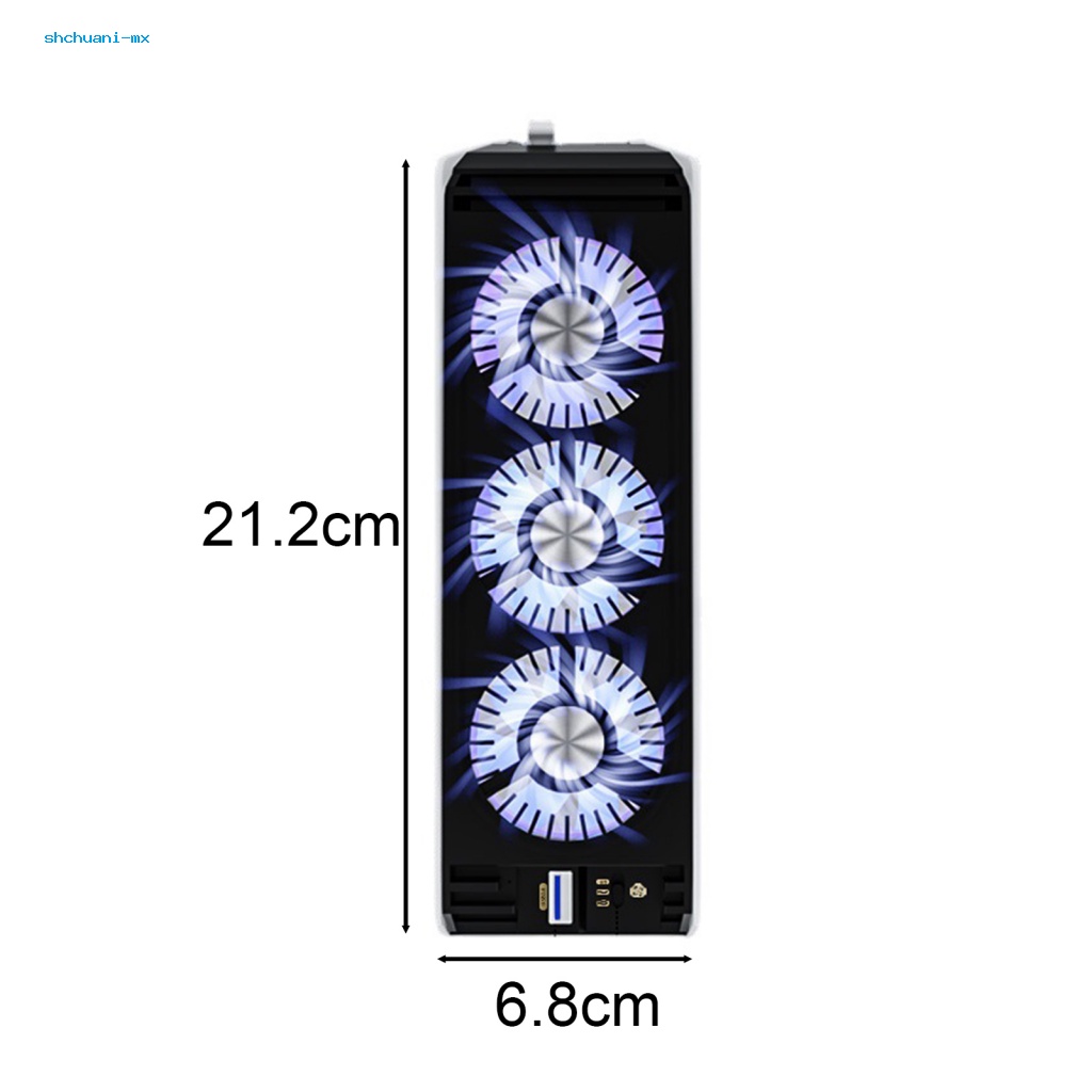 Shchuani Quạt Tản Nhiệt Siêu Êm Cổng usb Cho Máy Chơi game ps5