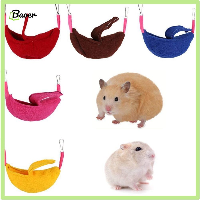 Võng Treo Giữ Ấm Hình Thuyền / Chuối / Mặt Trăng Dành Cho Chuột hamster 100% Chính Hãng