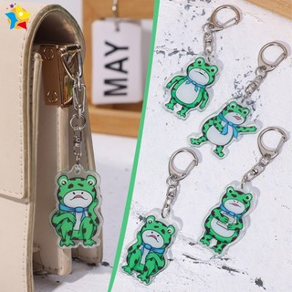 Móc Khóa Hình Chú Ếch Dễ Thương Bằng acrylic