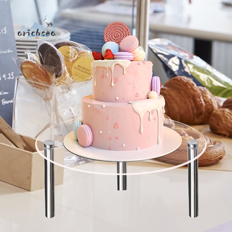 Giá Đỡ Trưng Bày Bánh cupcake Mỹ Phẩm Trang Sức Bằng acrylic Trong Suốt Trưng Bày Tại Nhà