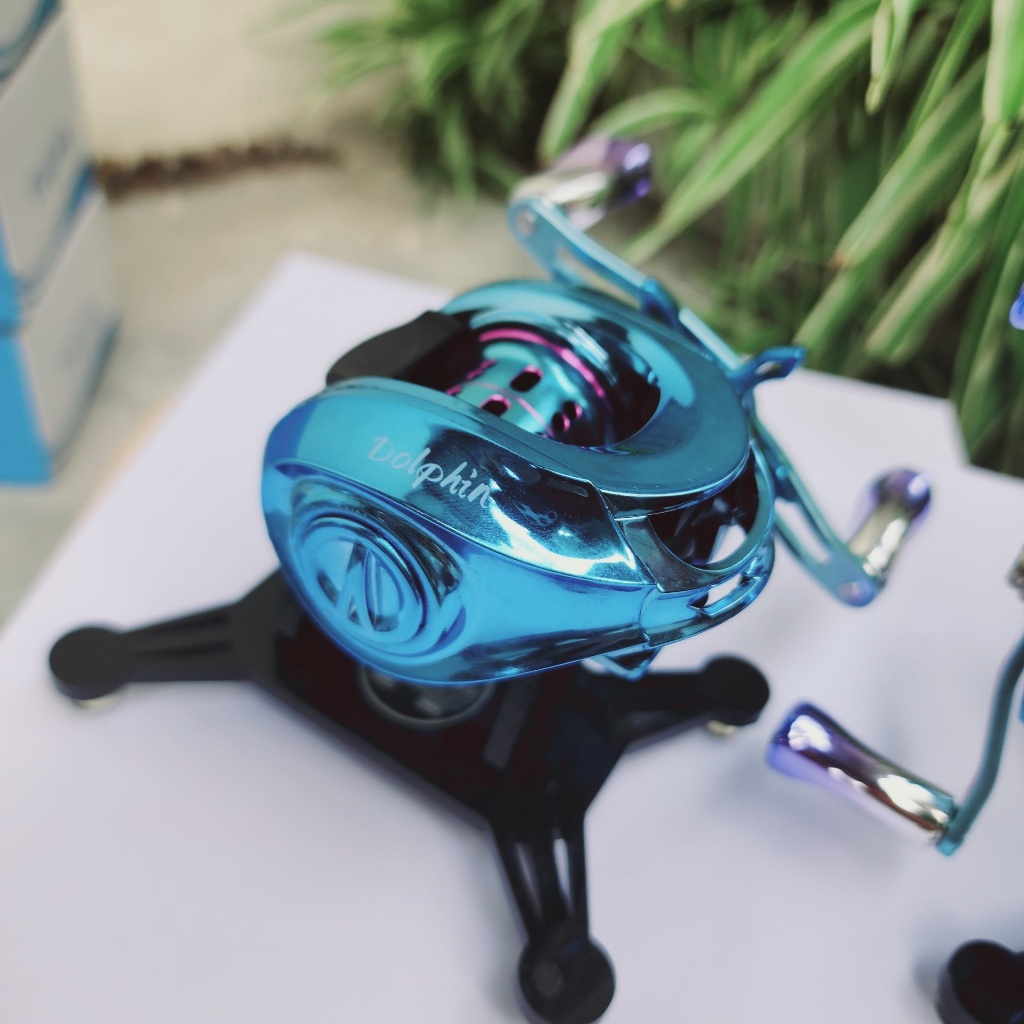 Máy Câu Cá Máy Lure cao cấp Dolphin DN200 - Siêu Nhẹ 168g đồ câu cá