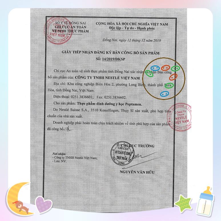 Sản phẩm dinh dưỡng y học Nestlé Peptamen 400g